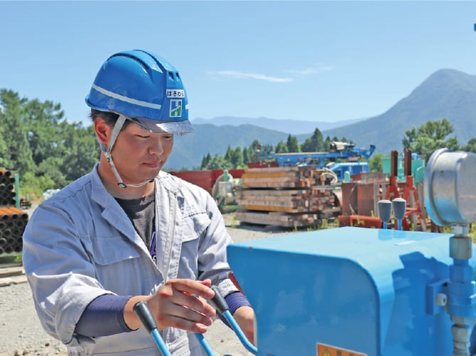 2017年入社 工事部門 萩原 朋也